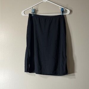 Chic Black Pencil Skirt